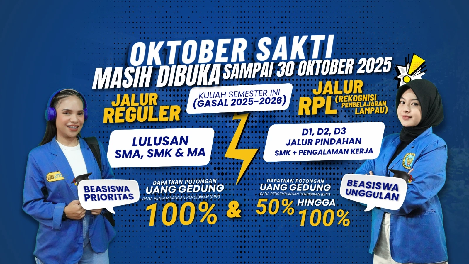 Banner Oktober Sakti 30