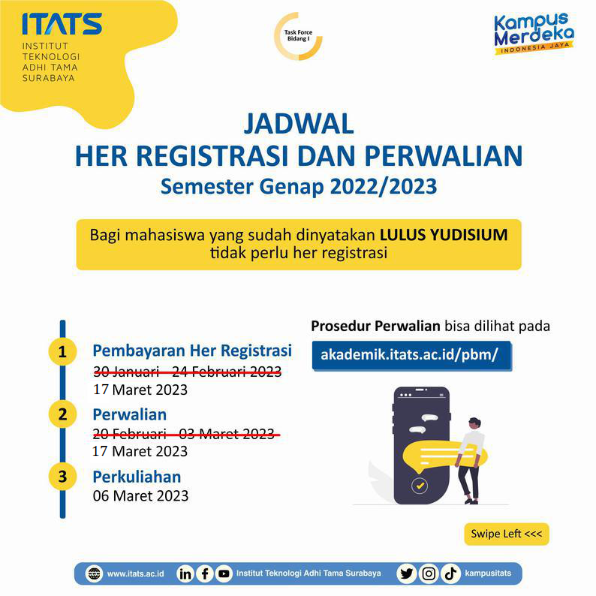 *UPDATE* Pelaksanaan Perkuliahan Semester Genap 2022/2023