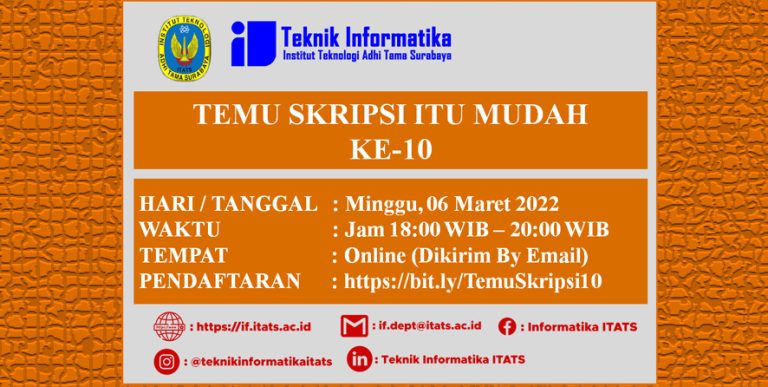 TEMU SKRIPSI ITU MUDAH KE-10