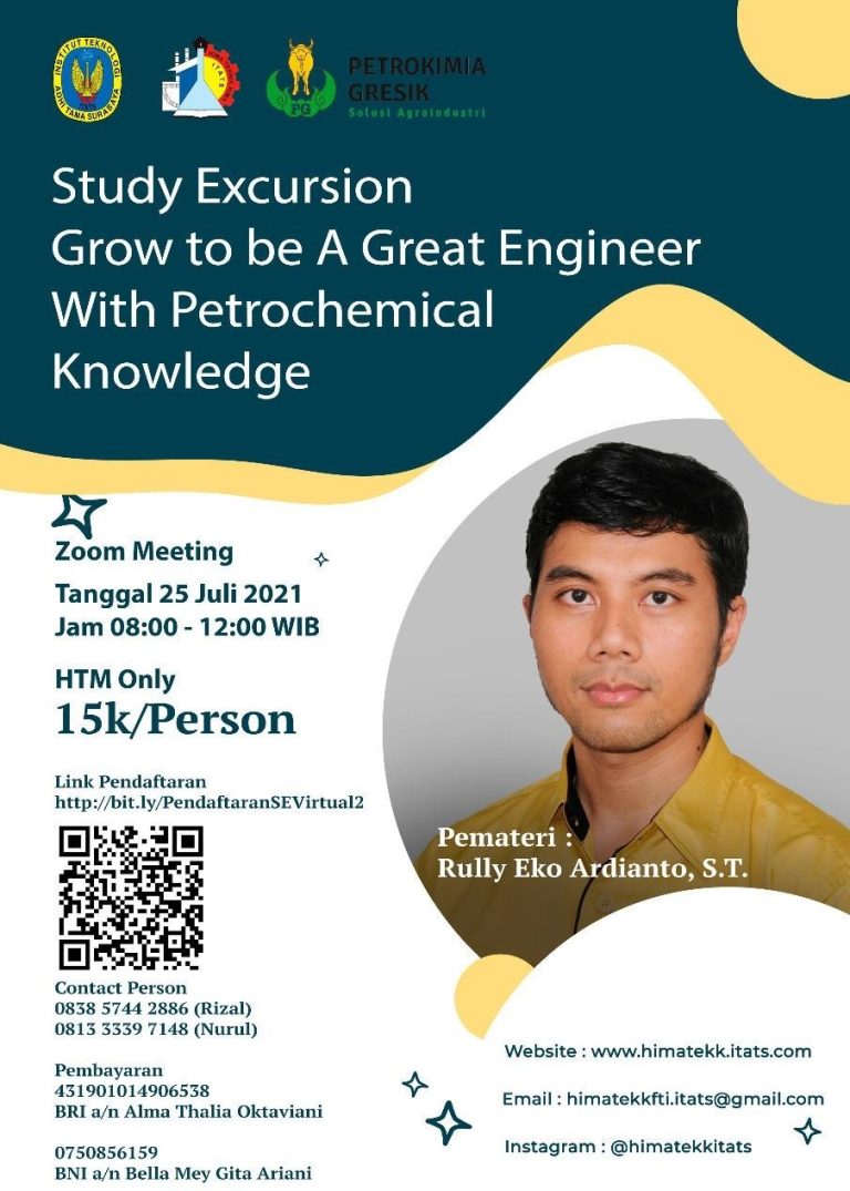 Study Excursion Mahasiswa Teknik Kimia ITATS Guna Membekali Mahasiswa dengan Petrochemical Knowledge dan Mencetak Mahasiswa sebagai Great Engineer di Masa Mendatang