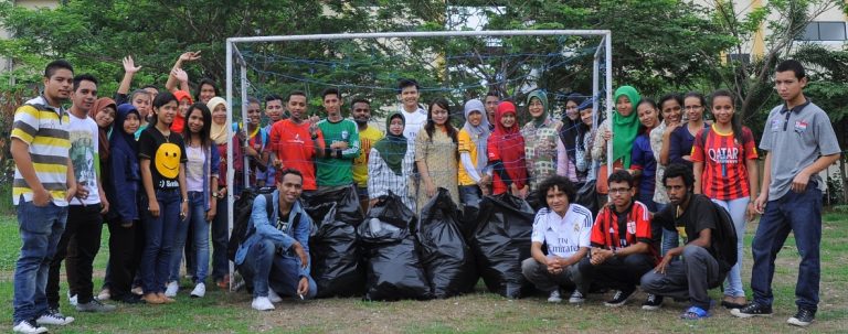 Aksi nyata mewujudkan kampus bersih dan hijau