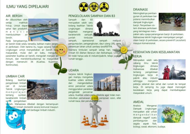 Pendaftaran Mahasiswa Baru 2017/2018 Teknik Lingkungan ITATS, kelas pagi dan kelas sore