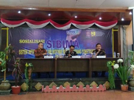 Kegiatan Sosialisasi Sibima Konstruksi di FTSP ITATS