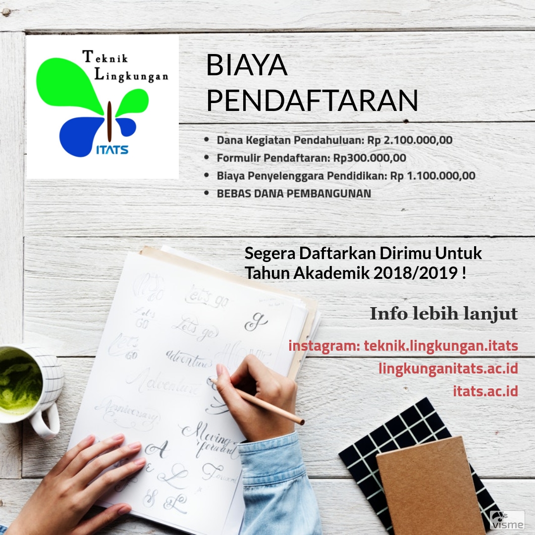 Biaya Daftar Jadi Mahasiswa Baru Teknik Lingkungan – Program Studi ...