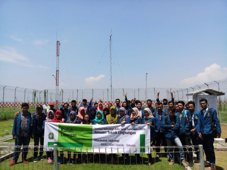 Kuliah Lapangan Hidrologi ke BMKG Juanda