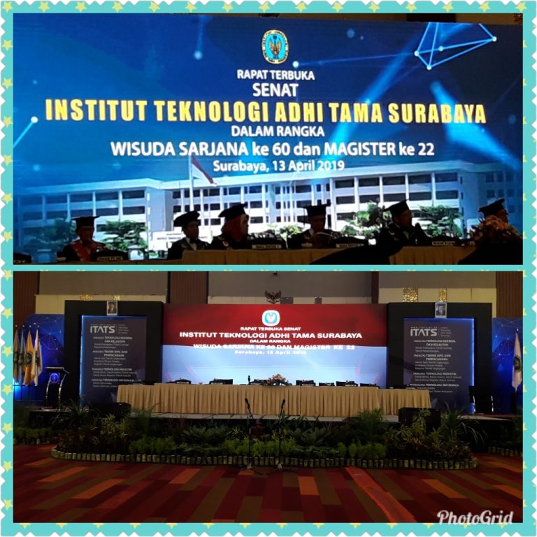 Wisuda Sarjana Teknik Lingkungan ITATS April 2019