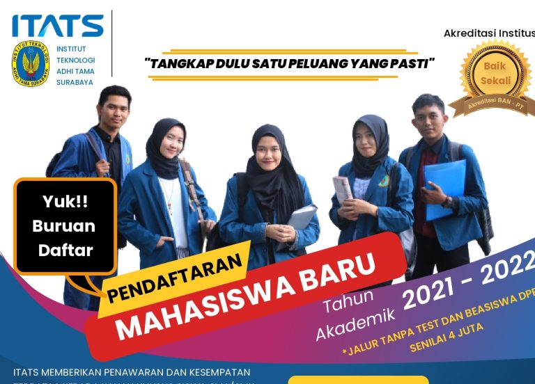 Pendaftaran Mahasiswa Baru 2021/2022