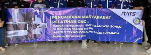 Pelatihan CNC bagi Siswa SMK Islam Walisongo Mojokerto Januari 2022