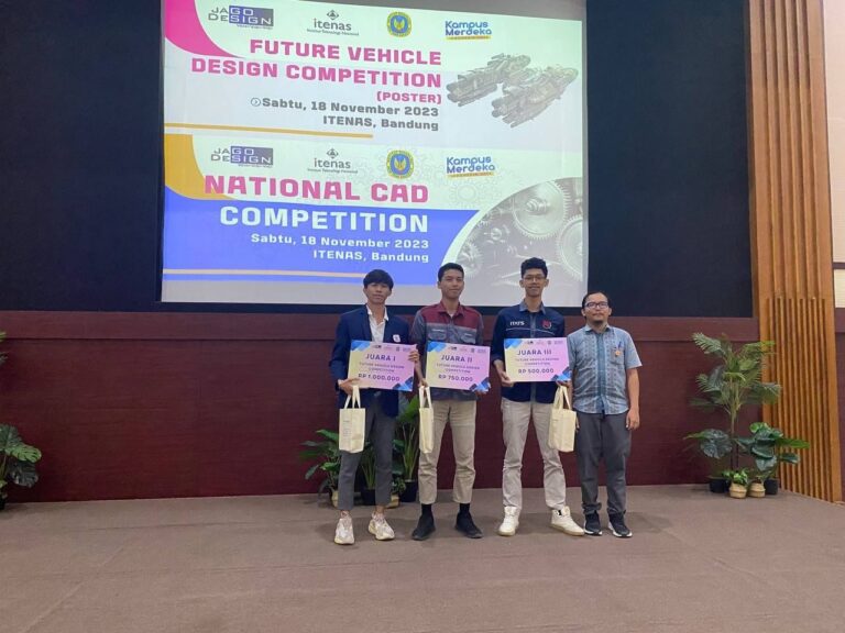 Selamat atas Prestasi di Future Vehicle Design Competition 2023