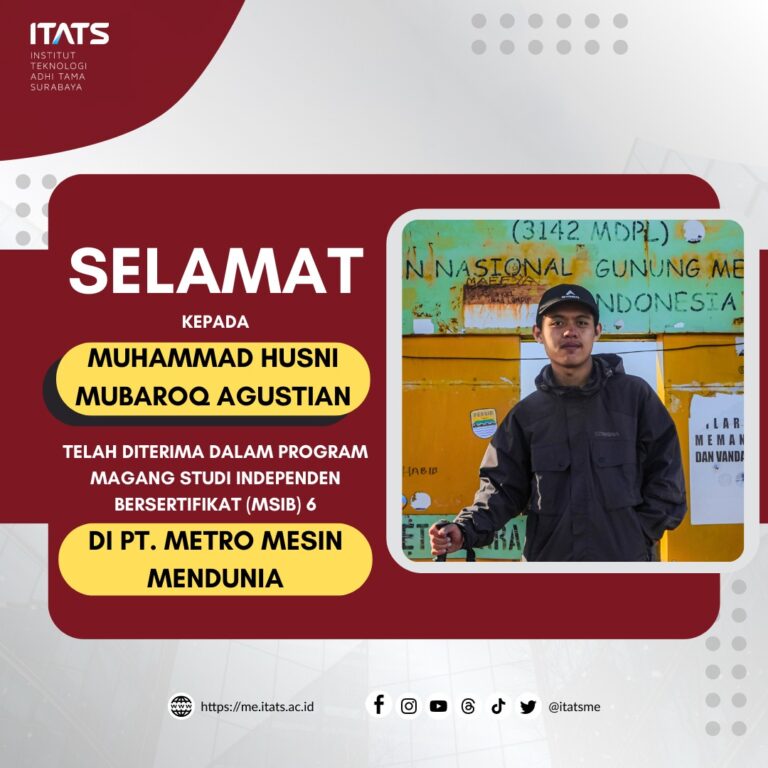 Selamat Atas Penerimaan Program MSIB (Magang Studi Independen Bersertifikat) 6