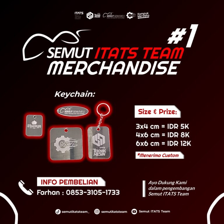 Merchandise Semut ITATS Team #1