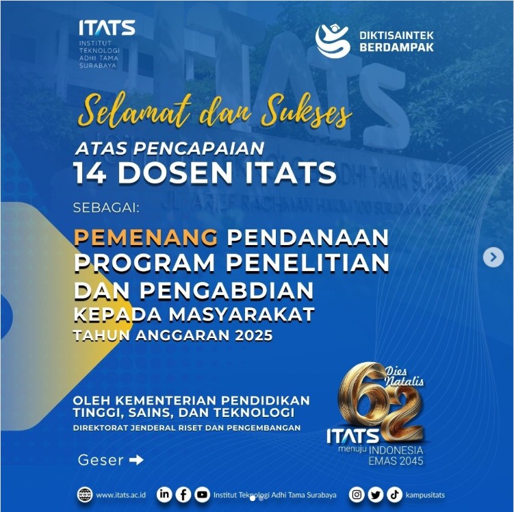 Selamat Kepada Penerima Pendanaan Penelitian DIKTISAINTEK Tahun 2025