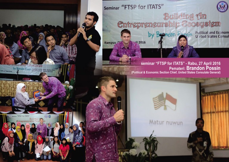 Seminar FTSP for ITATS “Entrepreneur Ecosystem Start Up in  Indonesia”