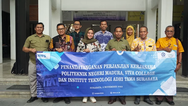 Perkuat Tri Dharma Perguruan Tinggi, ITATS Jalin Kerjasama dengan Polteknik Negeri Madura dan Viva College Indonesia