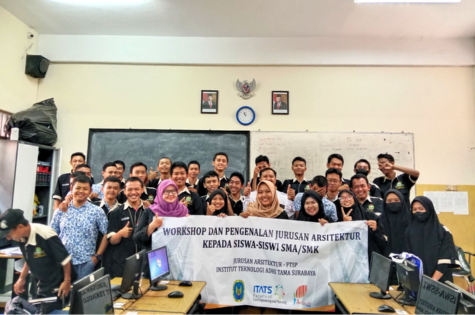 Workshop dan Pengenalan Program Studi Arsitektur ITATS kepada Siswa/Siswi SMK PGRI 4 Surabaya