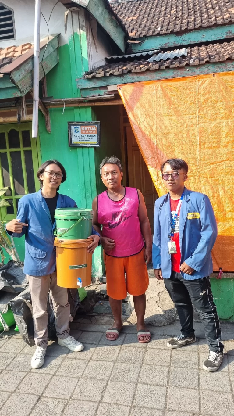 Kegiatan KKN Teknik Lingkungan ITATS di Kelurahan Kenjeran: Mewujudkan Lingkungan Bersih dan Sehat